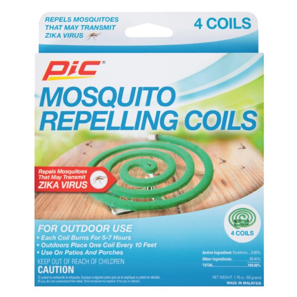 PIC bobinas repelentes de mosquitos (6 (4 paquetes)