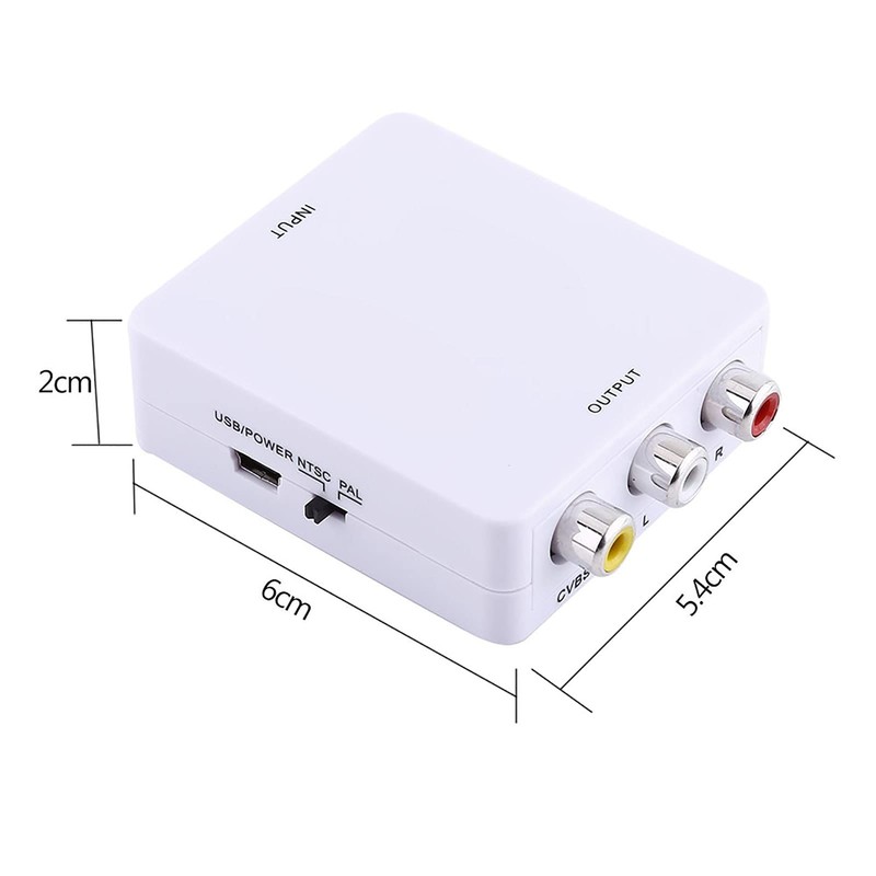 PUSOKEI Digital HD Multimedia Interface to HD Video Converter, 720p/1080p