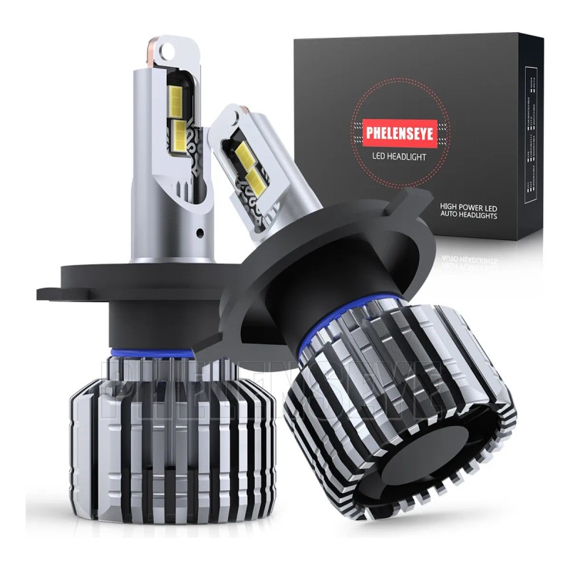 Kit De Faros Luz Led H4 H7 H11 9005 9006