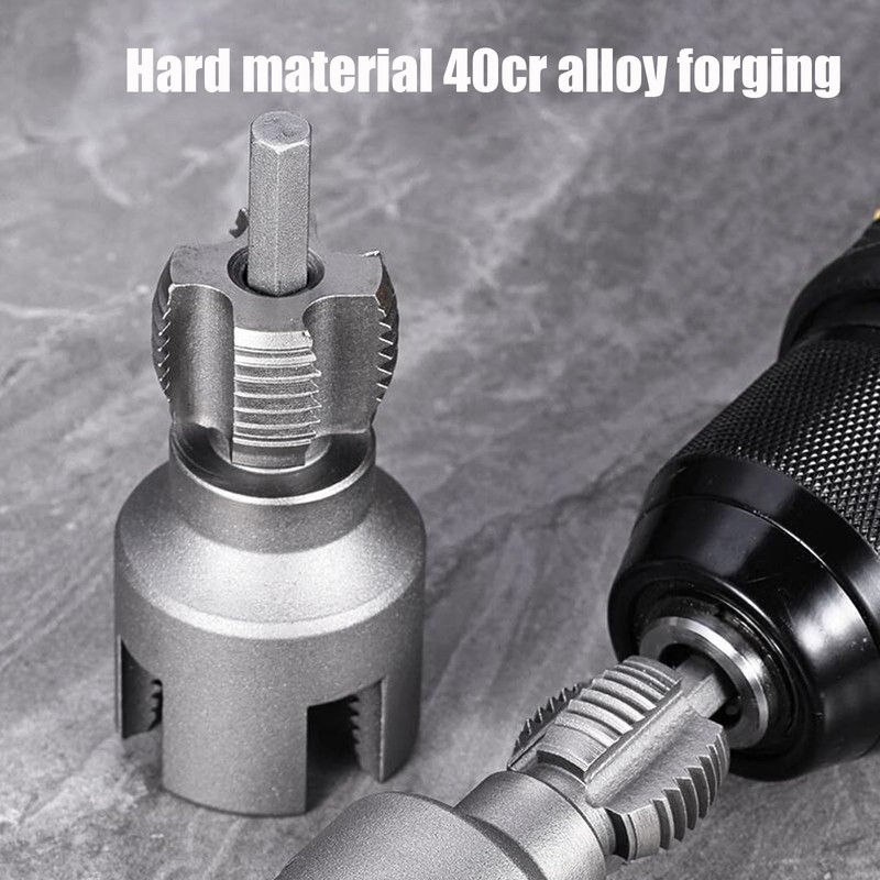 Integrated Internal & External Pipe Threading Tool, Pipe Thread Cutting