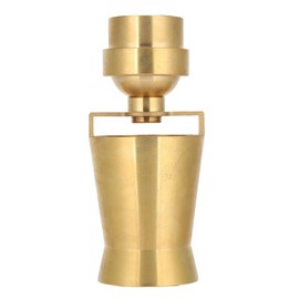 Water Fountain Nozzle Spray 1.5 Inch Internal Thread Brass Easy to Install Ice Tower Nozzle for Pond and Fountains