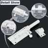 Alise 8 Inch SUS304 Stainless Steel Gate Latch, Padlock-Style Slide