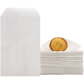 300pcs 2.7 x 4 inch Glassine Sleeves Bags Waxed Paper Cookies Bags for Food Handmade Soaps Individual Packaging