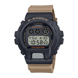Casio G-Shock Utilitarian Black & Beige Resin 53mm Digital Watch DW-6900TU-1A5CR