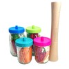 12" Sauerkraut Pounder Natural Beech Wood smasher for Fermentation Crocks