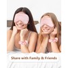 JroyJoy 2 Sets Silk Sleep Mask & Scrunchies Gift Sets