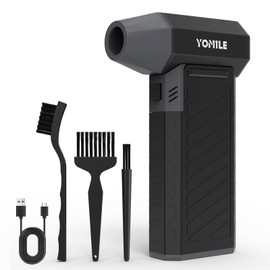 Electric air Duster - 300000RPM Brushless 3 Speeds Turbo Fan JetFan, 10500mAh Battery Compressed Air Duster Cordless Dust Blower Air Blower for Computer Keyboard,Outdoors,Car,Home