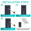 DEWIN Solar Panel for Doorbell, 4 W 5 V Solar