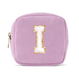 Pocmimut - Bolsa de maquillaje para mujeres y adolescentes, regalo de cumpleaños ideal para novia, profesora y madre, Mini-Púrpura, Mini, I