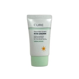 Kim Jeong-mun Aloe 김정문알로에 큐어 아쿠아 마일드 그린 선크림 40ml(SPF50+) (AD) Kim Jeong Mun Aloe Cure Aqua Mild Green Sunscreen 40ml (SPF50+) (AD)