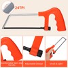 Hacksaw, Professional Hack Saw with 10 Blades, Adjustable Angle Junior
