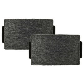 vhbw 2 x activated carbon filters compatible with Miele DA 2360, DA 2690, DA 2698, DA 2390, DA 2660, DA 3560 cooker hood - 23.7 x 14.6 x 1.9 cm