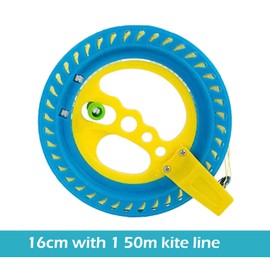 Kite Line Spool Kit, Kite Line Winch for Kites, Kite Line Roll 150 m, Kite Line ABS Plastic Kite Spool Rolls, Kite Reel, Kite Winch Rope Pulley