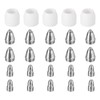 sourcing map 25pcs P80 Plasma Cutter Nozzle Electrodes and Shroud