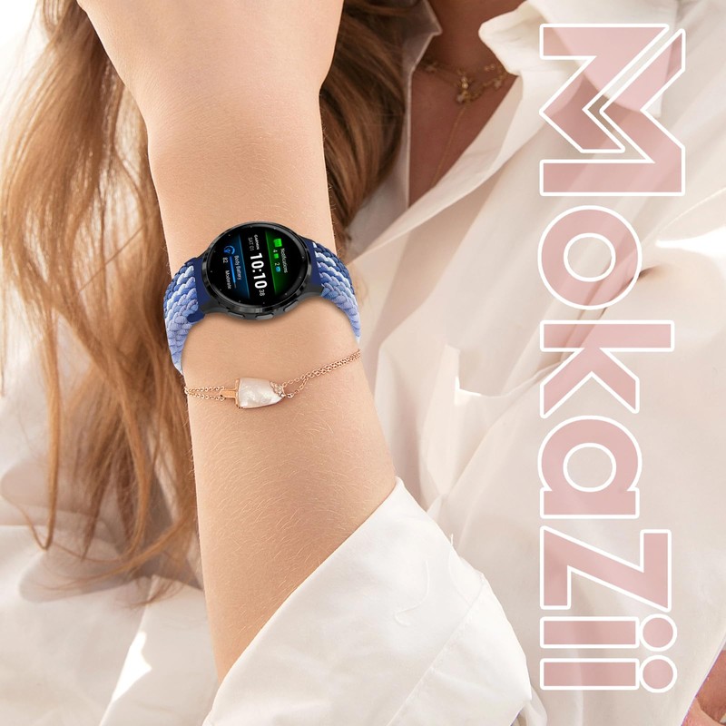 MokaZii 18mm Band for Garmin Venu 3S / Garmin Forerunner