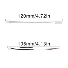 Pack of 2 3D Printer Accessories X1/X1C, 24V 48W Ceramic Heating Thermisto, Thermistor Temperature Sensor for 3D Printer Bambu Lab X1/X1C