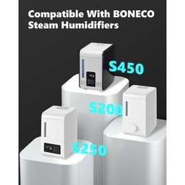 Leemone 12 Pack A451 Anti-Mineral Pads Compatible with BONECO S200, S250 & S450 Steam Humidifiers