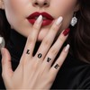 Realistic Temporary Tattoos, 60 Sheets Letters Temporary Tattoos- 5 Assorted