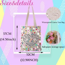 JYTAPP School Counselor Canvas Tote Bag Guidance Counselor Gift Teacher Appreciation Bag School Psychologist Thank You Gift