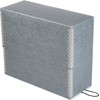 Lineco Archival Document Storage Box with Metal Edge, Acid-Free Gray