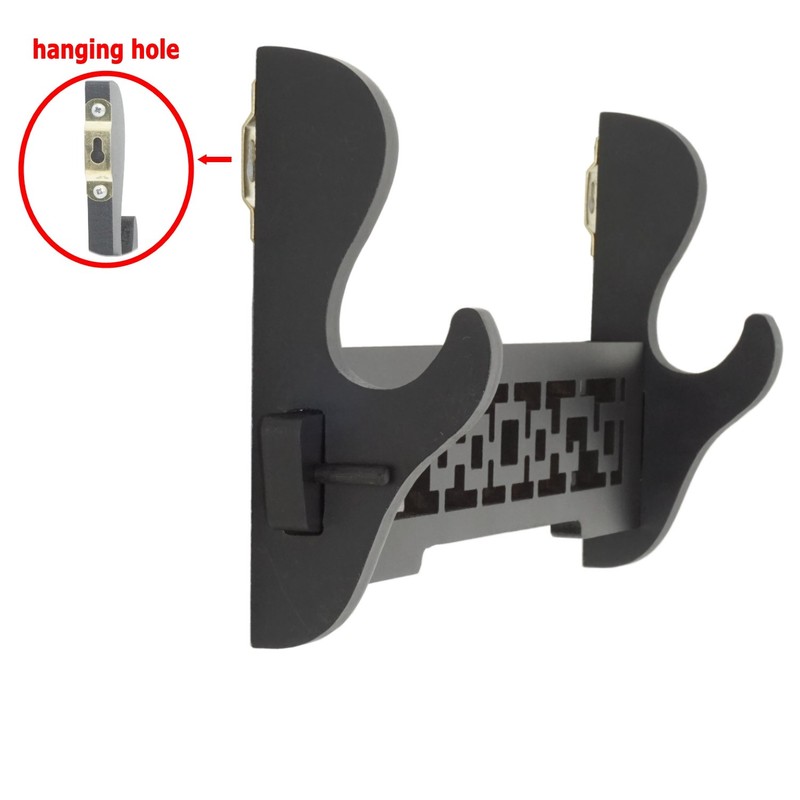 Eforlife Sword Holder Wall Mount Samurai Sword Katana Wakizashi Display