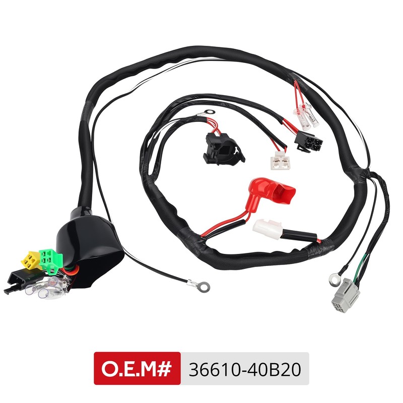JAVIK Wiring Wire Harness for Suzuki QuadSport 80 LT80 1996-2006