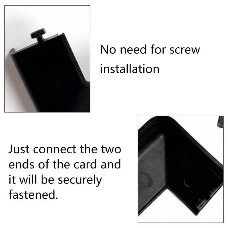 Black Deck Post Base Cover for Railings, 2x2 Inch, 6