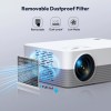 XGODY Mini Portable Smart Projector 4K LED Android 5G WIFI