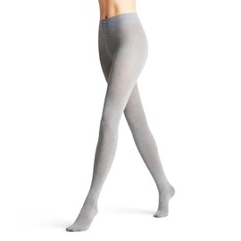 Falke Family Tights for Women, Breathable, Sustainable, Organic Cotton, Opaque, with Wide Comfort Waistband for Pressure-Free Support, Flat Seam for Pressure-Free Toe, Plain, Pack of 1