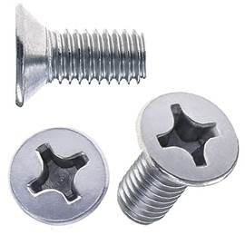 Screw Rotor Brake Disc Retaining 93600-06014-0H - Set is Best for Honda, Acura, Hyundai, Kia, Mazda - Great Kit of 8 pcs Stainless Steel Retaining Screws by Automajor