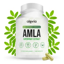 Alevia Cápsulas Orgánicas Amla De 1000 Mg Grosella Espinosa                                                                                           