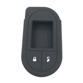 Tolxh #5706 4706 7756V 7351V 7752V Replacement Part New Silicone Case 2 Way Remote Control Black for Viper