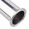 GOVALVE Sanitary Spool Tube with Clamp Ends, 8" Length Stainless