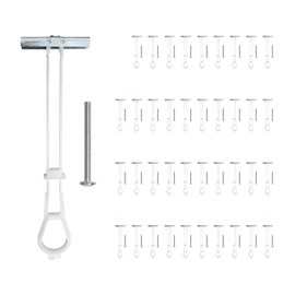 TITAN ANCHORS 40-Pack 1/4"-20 Heavy Duty Quick Toggle Anchors with Bolts Set | for Drywall, Metal Studs, and Concrete Block | Holds 260+ Lbs. | 40 Toggles + 40 Bolts