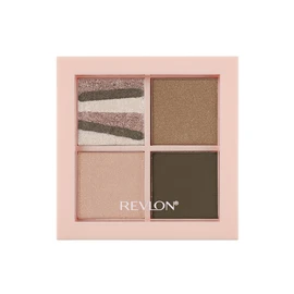 Lebron Dazzle Eyeshadow Quad 006 Safari Shimmer Color Image: Khaki Green Developed in Japan Eye Shadow 0.1 oz (3.0 g)
