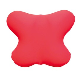 MOGU Bead Cushion, Blue Butterfly Cushion, Dedicated Cover, Red, Red (Total Length: Approx. 15.7 inches (40 cm)