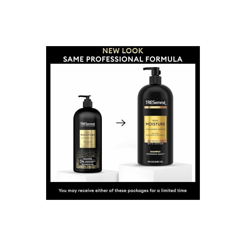 Tresemme Shampoo Moisture Rich 28 Ounce (828ml) (2 Pack)
