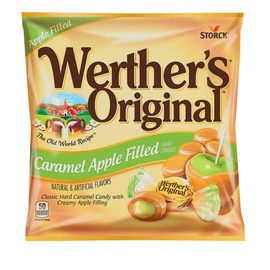 Werthers Caramel Apple Filled Hard Candies, 5.5 oz, 2 Pack