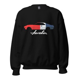 JG Infinite 1970 Trans-Am Javelin American Muscle car Collector Unisex Sweatshirt Black