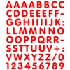 Quattroerre Letter and Number Kit Stickers, Red