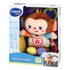 VTech - Monito bebé, Peluche sonajero con un mordedor en
