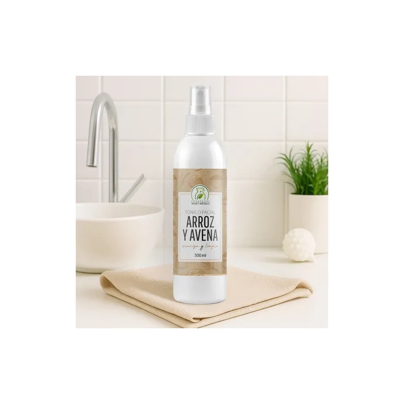 Tónico Facial De Arroz & Avena Anti Manchas (500ml)