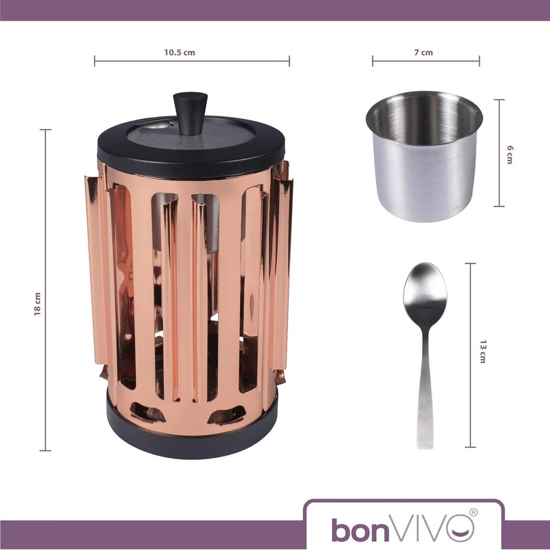 BonVivo Capsule Holder – Space-Saving Coffee Pod Organizer, Stylish Storage