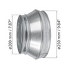 HVAC OV 10" to 8" Inch Round Duct Reducer -