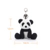 Apricot Lamb Velvet Panda Cute Keychain, Soft Stuffed Plush Toy