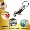 Metal Shotgun Bottle Opener - 4 in 1 Shotgun Tool,