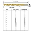 NORTOOLS HSS Round Shank TiN Coated Drill Bit Set with