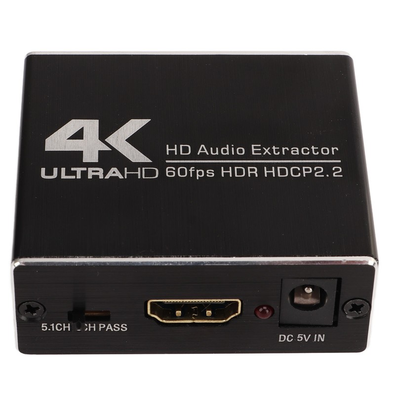 HD Multimedia Interface Splitter 5.1 Channel HD Sound Signal Converter