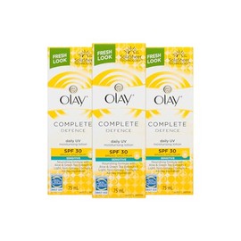 Olay Complete SPF 30 Daily UV Protection Moisturising Lotion for Sensitive Skin 75 ml (Pack of 3)