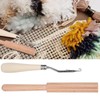 Durable Bent Latch Hook Tool, Crochet Needle, Well‑Made Beautiful Strong